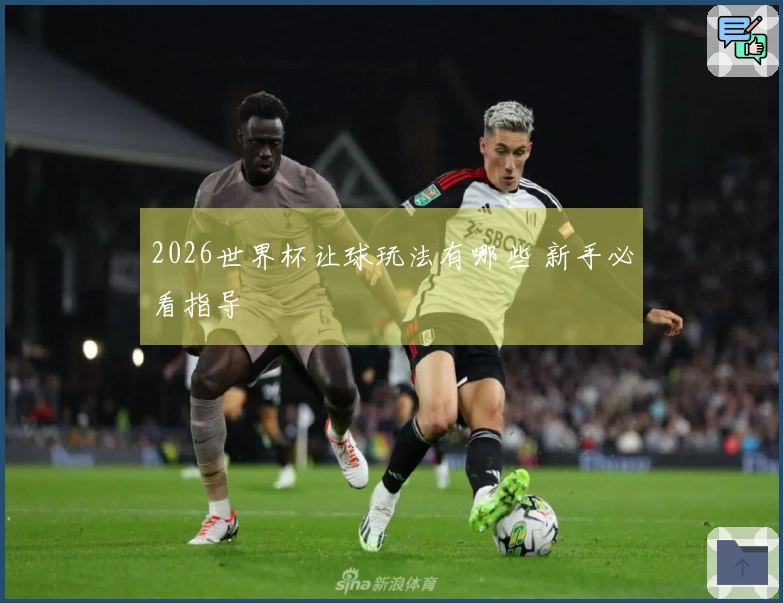 2026世界杯让球玩法有哪些 新手必看指导
